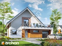 Projekt domu ARCHON+ Dům při akátech 2