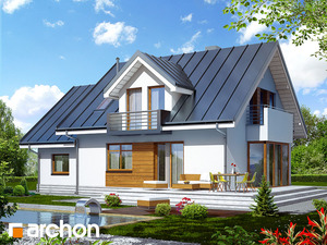 Projekt domu ARCHON+ Dům mezi rododendrony 6(N)
