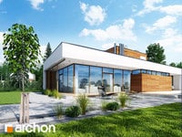 Projekt domu ARCHON+ Dům v brutnáku (G)